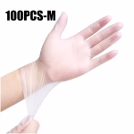 Alternative view of Disposable TPE Gloves Powder-Free Clear (Medium) ENSI