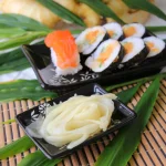 Alternative view of Japanese Natural Seasoned Pickled Sushi Ginger