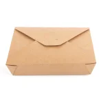 #2 (50oz-1500ml) Eco-friendly Kraft Take Out Paper Box