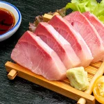 Alternative view of Yellowtail Hamachi fillet JP