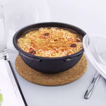 Alternative view of PP Round Bowl Combo Microwave 36oz (White) ENSI