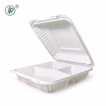 PP EP-93 Clamshell Hinged Container (White) LR