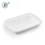 PP LR-32W Rectangle Combo Container (White) LR